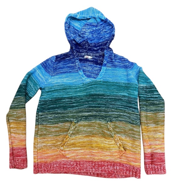Faherty Multicolor Striped Hoodie - Picture 3 of 4